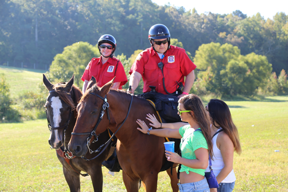 A&O Troopers at TomorrowWorld with fans from the event.